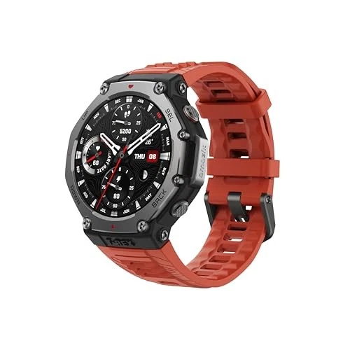 Amazfit T-Rex 3 48mm Smart Watch red - Image 3 of 4