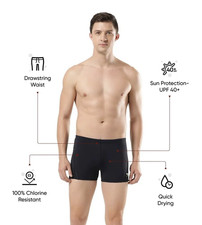SPEEDO SWIMWEAR MEN AQUASHORT 40 INCH QUICK DRY UPF 40 80930706875 FREE EARPLUG