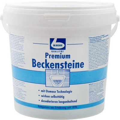 Dr. Becher Beckensteine Premium für Urinale 1kg (1er Pack)