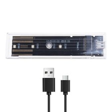 M.2 HDD Case External Drive Enclosure NVME / Optional Superior Heat Management