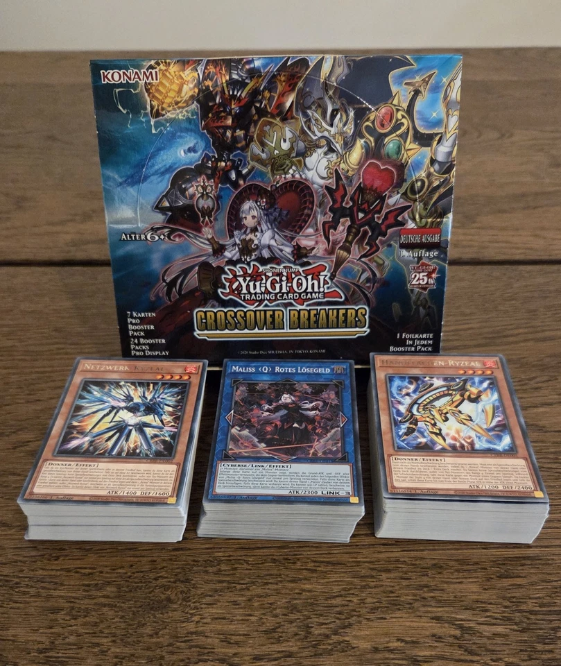 Crossover Breakers - 193 Karten (1 Ultra Rare, 59 Super Rare, 133 Rare) - Mint