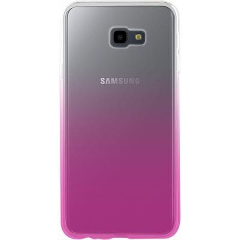 Protection Galaxy J4 Core rose Color Block étui ajusté haute finition