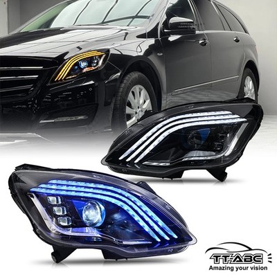 Paar Voll LED Front Scheinwerfer für 2010 2017 Benz W251 R-Klasse R320 R350 R500