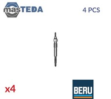 GN999 GLÜHKERZE GLÜHKERZEN BERU 4PCS FÜR HONDA CIVIC VI,ACCORD V 2L