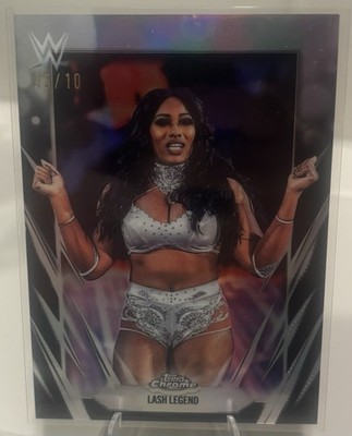 WWE Topps 2026 Chrome NXT Wrestling Lash Legend #101 Serial Numbered /10