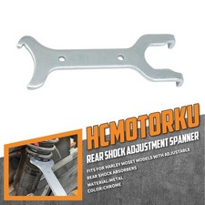 Rear Shock Adjustment Spanner Tool Wrench For Harley Softail Sportster Touring