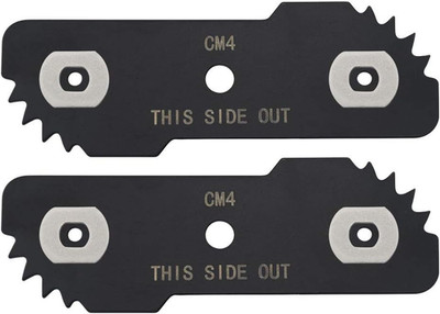 2-Pack EB-007 Edge Hog Heavy-Duty Edger Replacement Blades Compatible with Black