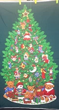 Cranston VIP Christmas Tree Wall Door Hanging 35" x 58"