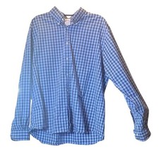 Brooks Brothers Men's Checkered Plaid Shirt Size L Classic, Stylish, Comfort