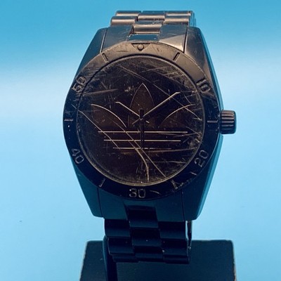 ADIDAS ADH2796 Men s Quartz Bracelet Wristwatch Acrylic Case Works New Battery