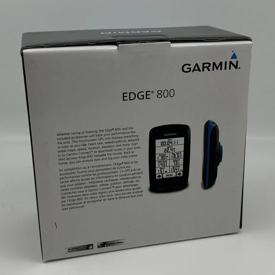 “Garmin Edge 800 GPS Bike Computer Bundle – Touchscreen + Mounts + Sensors + Map - Image 2 of 4