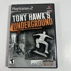 Tony Hawk's Underground (PlayStation 2,  2003) Manual Included