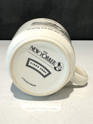 FISHES EDDY THE NEW YORKER COLLECTION DINER MUG — THERAPY/PSYCHOLOGIST THEMED - Picture 5 of 10