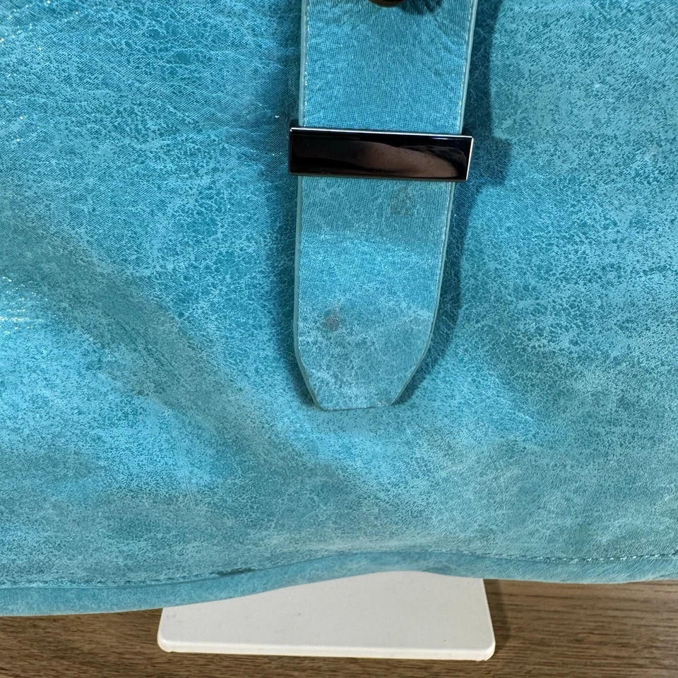 Bolso Bandolera Hobo Convertible Botkier Warren Azul Nuevo con Etiquetas Cuero $298 Foto 2 de 4