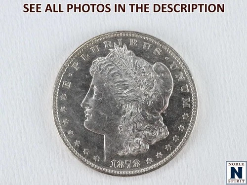 NobleSpirit Beautiful 1878 S Morgan Silver Dollar Choice BU Proof Like