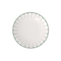 Villeroy & Boch Speiseteller Fleur Vert Dh 26.60X2.60 Cm Weiß
