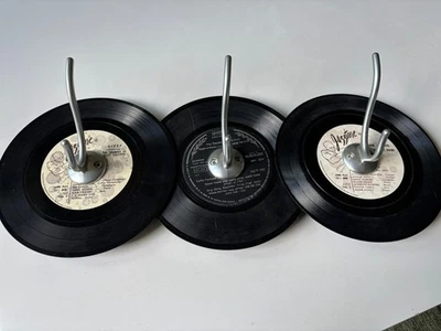 Garderoben Haken , aussergewöhnlich Schallplatten Single für Musikfans - Bild 1 von 3