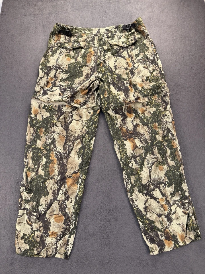 Pantalones Convertibles Natural Gear Camuflados 2XL Cremallera Nylon Carga Ajustable Exterior Foto 2 de 4