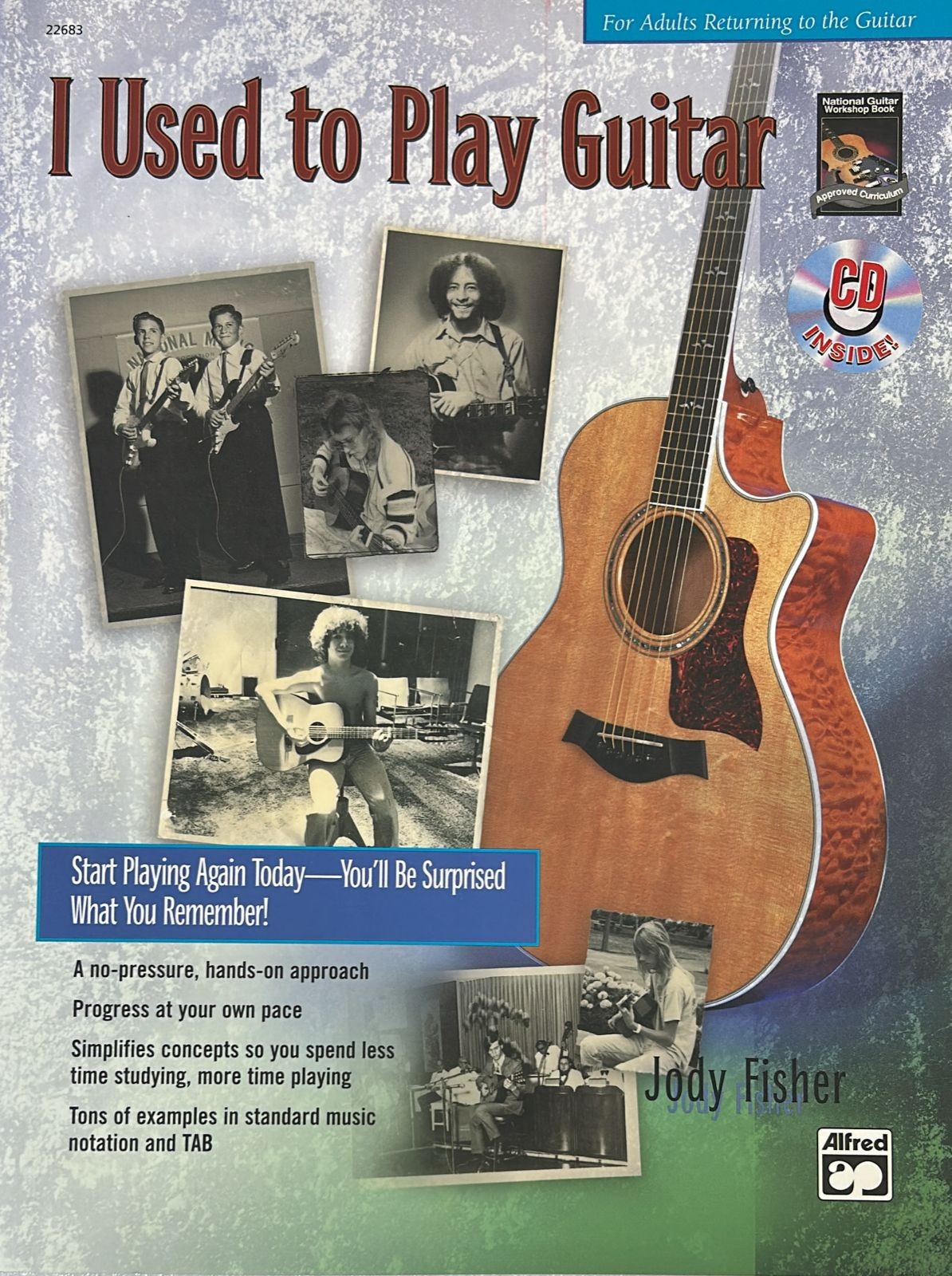 Acoustic Guitar - I Used to Play Guitar - Jody Fisher ~ Sheet Music Book + CD