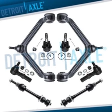 8pc Front Upper Control Arm with Ball Joint for 2002-2005 Dodge Ram 1500 2WD