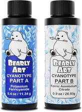 Cyanotype Kit - Sun - Solar Print Set for Photographic Printing on Paper and Fab