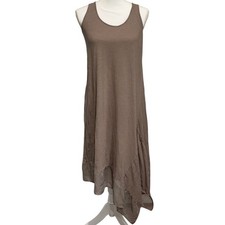 Philosophy Dresses Women's Sleeveless Dress Handkerchief Hemline Casual