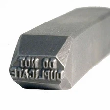 CH Hanson 26990 - Key Stamp-"Do Not Duplicate"  1/16"