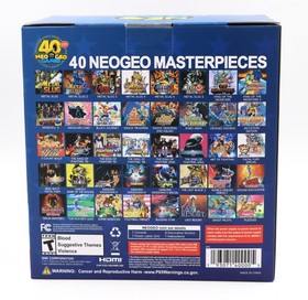 SNK Neo Geo Mini Console - International Version - 40 Games - NEW