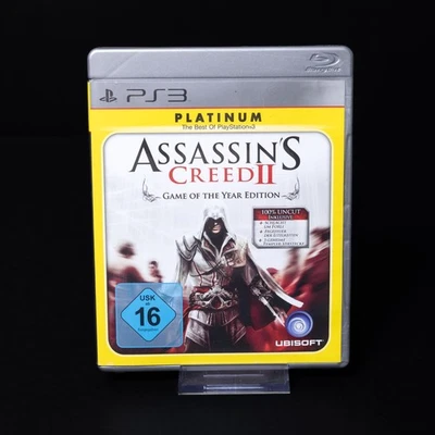 Assassin's Creed II - Playstation 3 PS3 Platinum - PAL - CiB - Zustand Sehr Gut - Bild 1 von 4