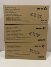 New 3 Genuine XEROX VersaLink C600 C605 Cyan Yellow Magenta Drum Cartridges OEM