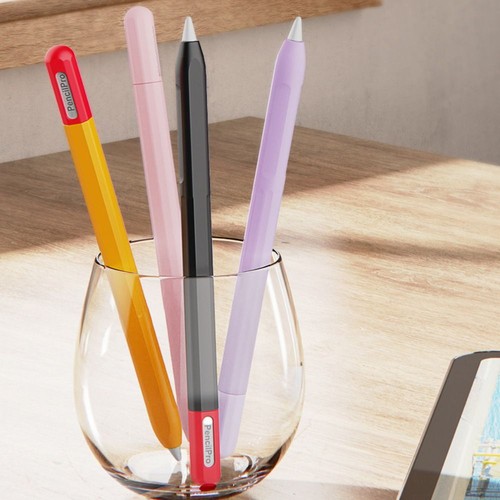 Anti-Slip Tablet-Feder mäppchen Silikon Touchscreen-Stift abdeckung - Afbeelding 10 van 22