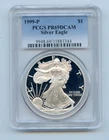 1999-P Proof American Silver Eagle 1 OZ PCGS PR69 DCAM