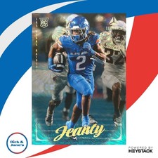 2025 Panini Luminance Ashton Jeanty Teal /35 #108 RC Las Vegas Raiders