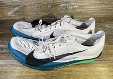 Nike Zoom Dragonfly 2 Elite Track Spikes White Black Spruce FZ9315-102 Men’s 11