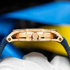 2024 NEW Audemars Piguet Code 11.59 18K Rose Gold Blue Nuit Dial 41mm 15210OR 7