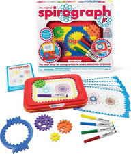Jr.   Jumbo Sized Gears Classic Retro Toy for Spiral Drawing Art Design Toy Kit