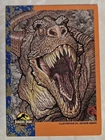 1992 Topps Universal Jurassic Park Promo Trading Card Art By  Arthur Adams