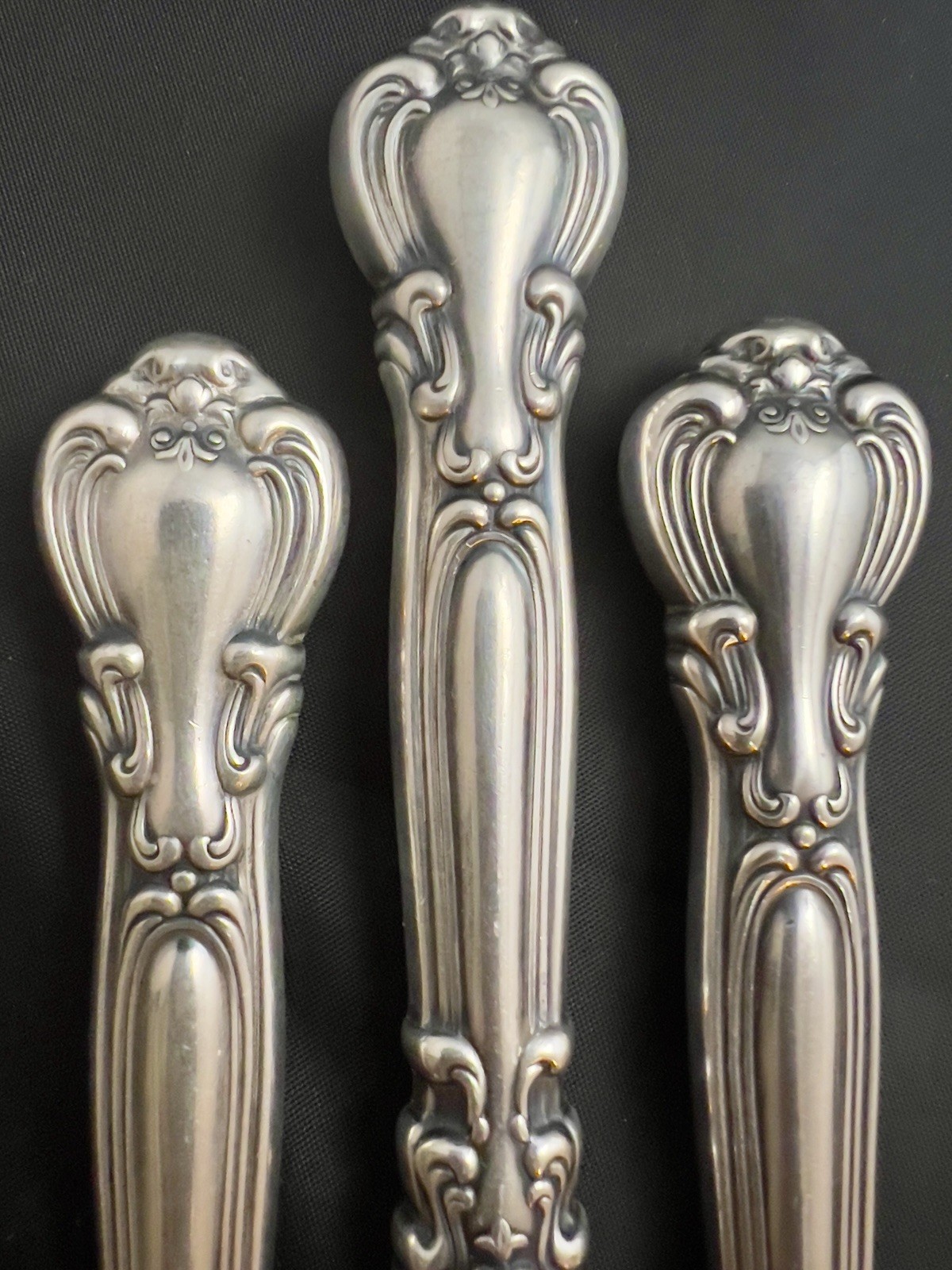 Chantilly Gorham Dinner Knives-Set of 4-Sterling Silver-Modern Hollow-9.25" NEW