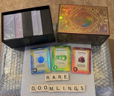 Moving Sale! Doomlings 1st Ed Gold Box Complete With Holofoils and sealed cards