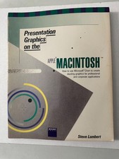 Presentation Graphics On The APPLE MACINTOSH Original USER S GUIDE Rare - 1984