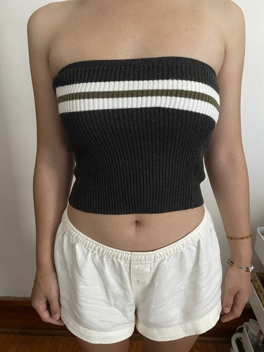 Trendy Stripe Tube Top