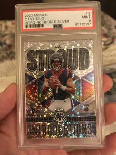 2023 Panini PSA 9 Introductions C.J. Stroud #I-2 No Huddle Silver Prizm (RC)