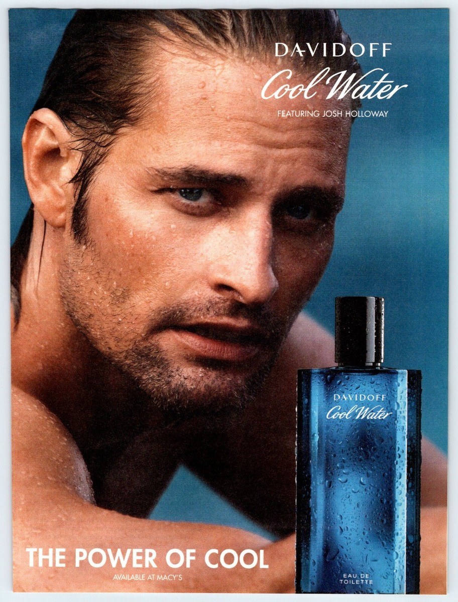 davidoff cool water cigarettes 2010 JOSH HOLLOWAY DAVIDOFF COOL WATER 7.75