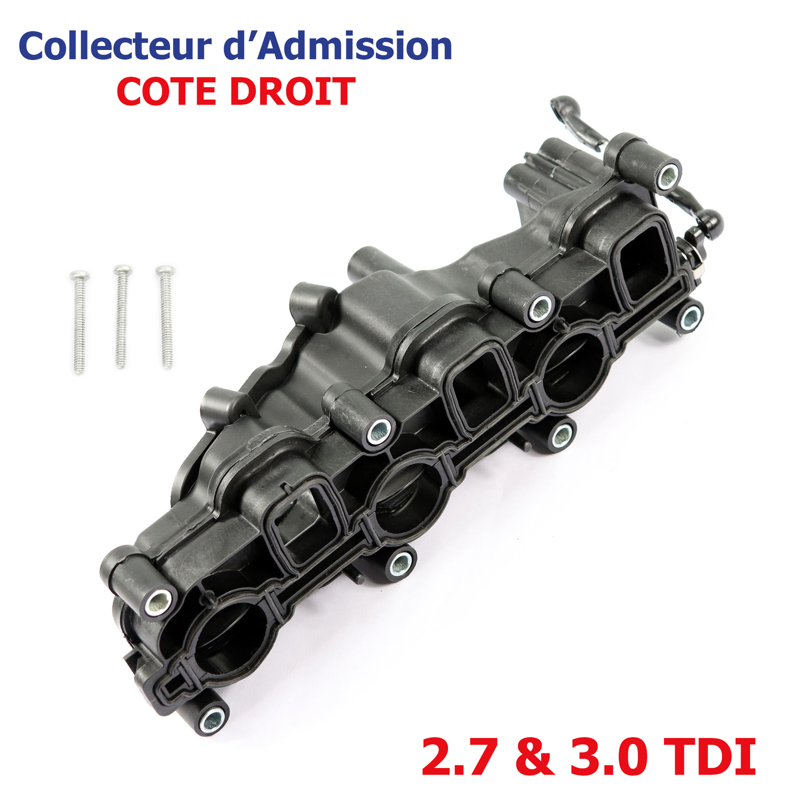 Collecteur d'admission droit Audi A4 solveur code défaut P2015 3.0
