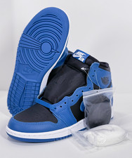 2021 Nike Air Jordan 1 Retro High OG  Dark Marina Blue  GS Kids 575441-404