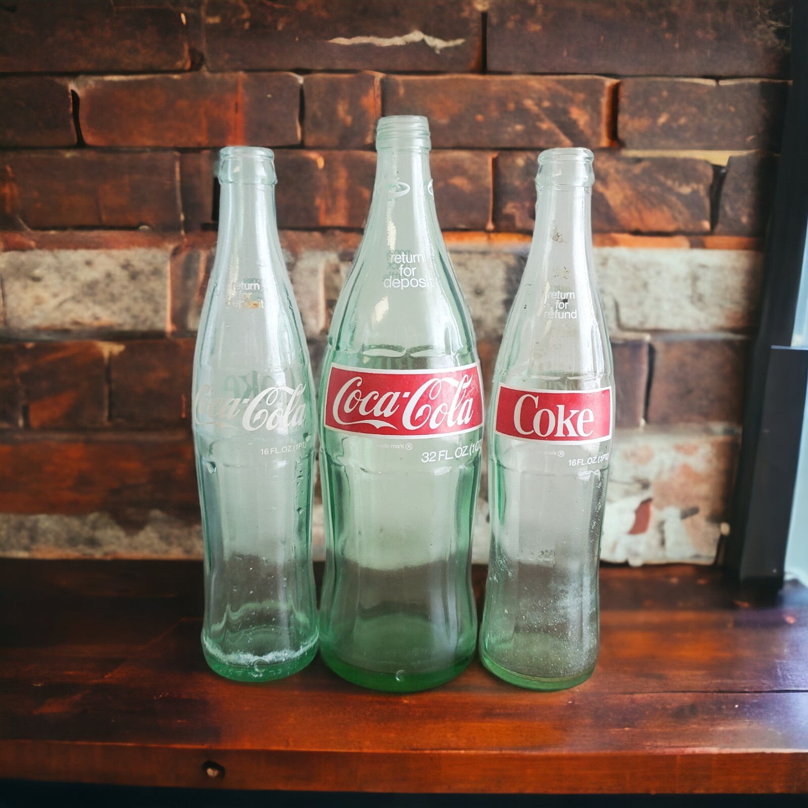Vintage CocaCola Coke Bottle Lot 32oz/16oz Albuquerque Youngstown NM OH eBay