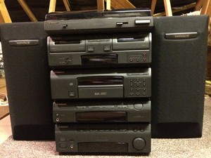 pioneer stereo system with turntable