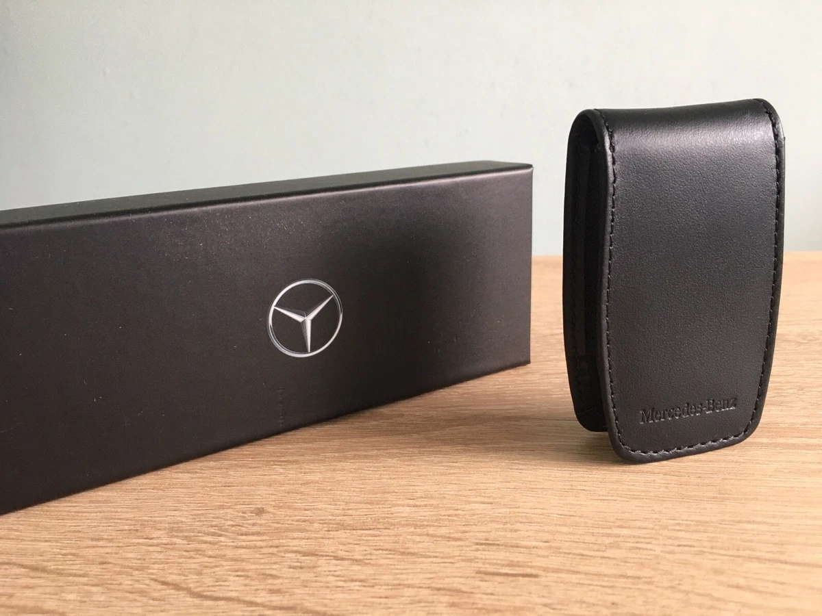 Mercedes-Benz Key Sleeve Cowhide Leather Cover Black B66958412  