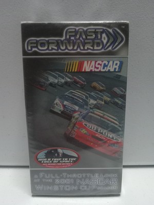 Fast Forward Nascar Winston Cup 2001 Year In Review Vhs Tape NEW Sealed