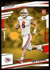 2022 Panini Prestige #371 Leo Chenal Kansas City Chiefs Rookie